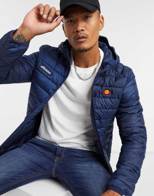 ellesse Lombardy Doudoune Bleu marine ASOS