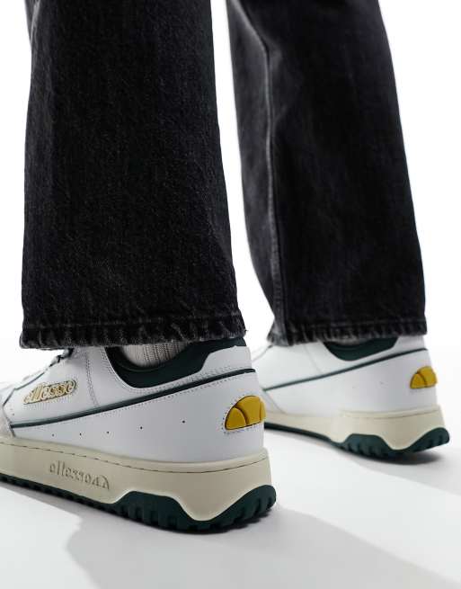 ellesse – LS987 Cupsole – Biało-zielone buty sportowe, 5 z 5