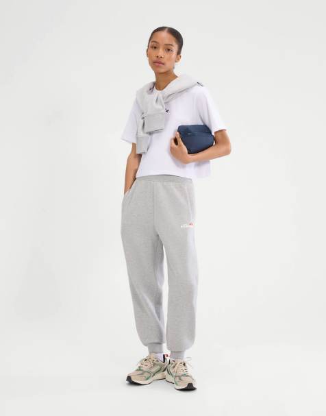 ellesse Majana 2 jogger sweatpants in light grey marl - view 1