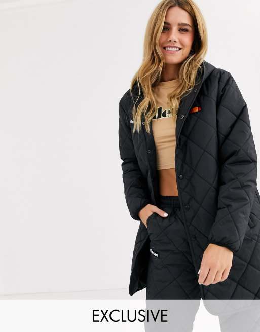 Ellesse Manteau long matelass