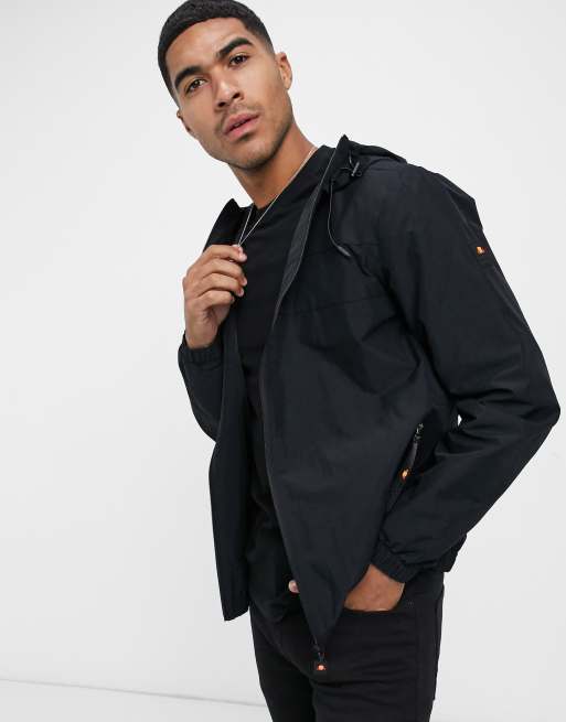 ellesse Marinio windbreaker in black