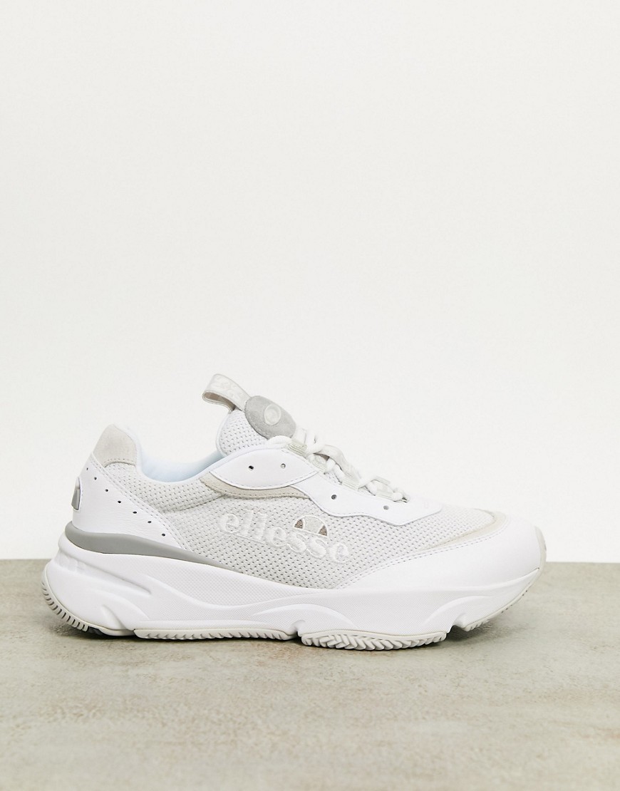 Ellesse massello chunky sneakers in white