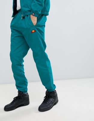 ellesse Mellas track joggers in green 