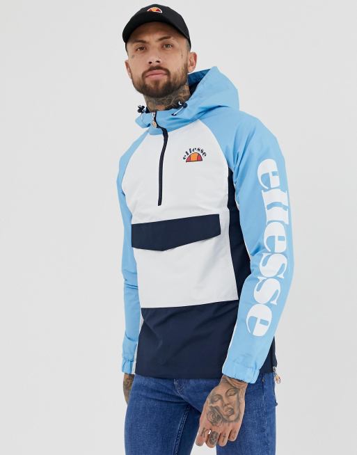 ellesse - Mercuro - Windjack zonder sluiting met print op de mouw in blauw