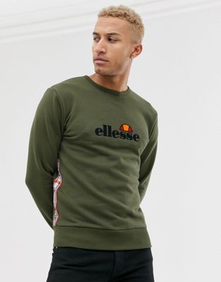 ellesse Mexicali sweat with taping in 