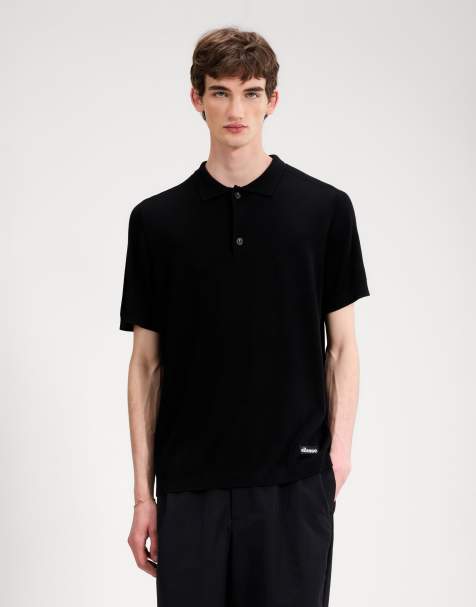 ellesse Milanzi polo in black - view 1