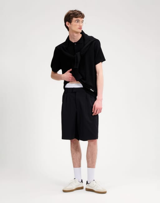 ellesse Milanzi polo in black, 2 of 4