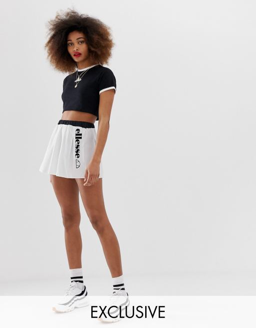 Ellesse pleated hotsell tennis skirt