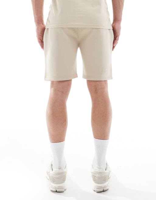 Ellesse Molla shorts in beige, 2 of 5