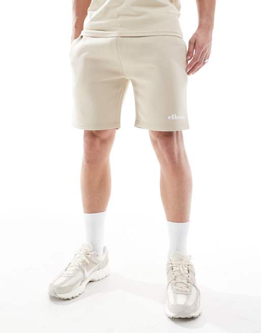 Ellesse Molla shorts in beige, 3 of 5