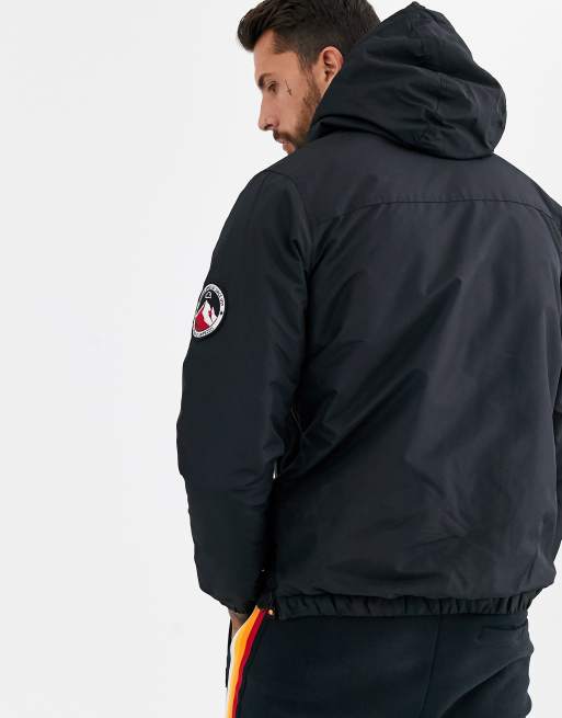 ellesse - Monterini - sort foret jakke med 1/4 lynlås, 2 af 4
