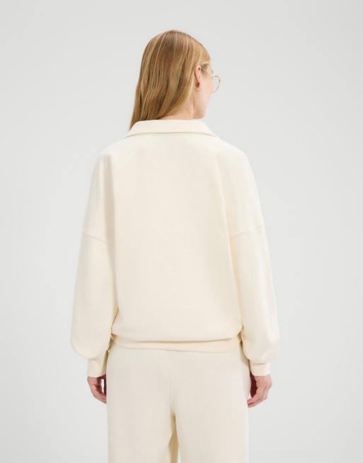 ellesse Morcone sweatshirt in off white, 2 of 4