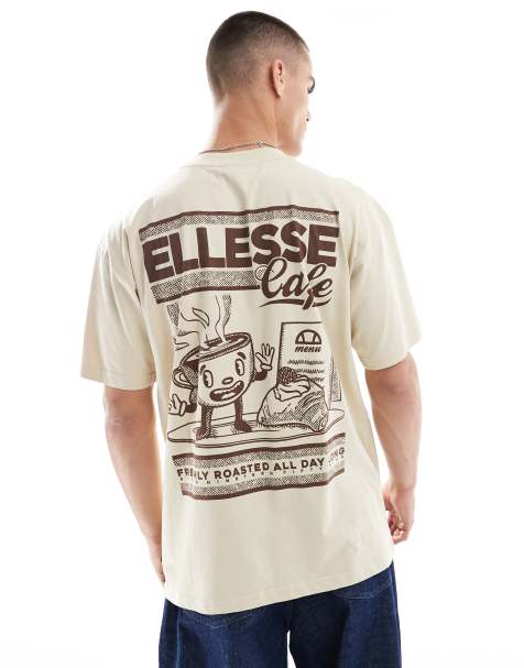 Ellesse Mulini t-shirt in beige