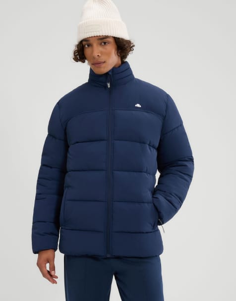 ellesse Nebulus padded jacket in navy - view 1