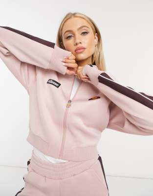 pink ellesse jacket