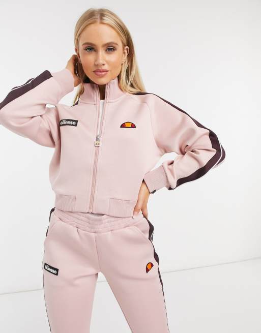 Ellesse store pink tracksuit