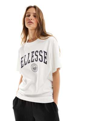 ellesse - Neri - T-Shirt in Weiß