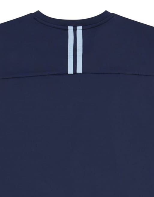 ellesse Olios tee in navy/light blue, 3 of 4