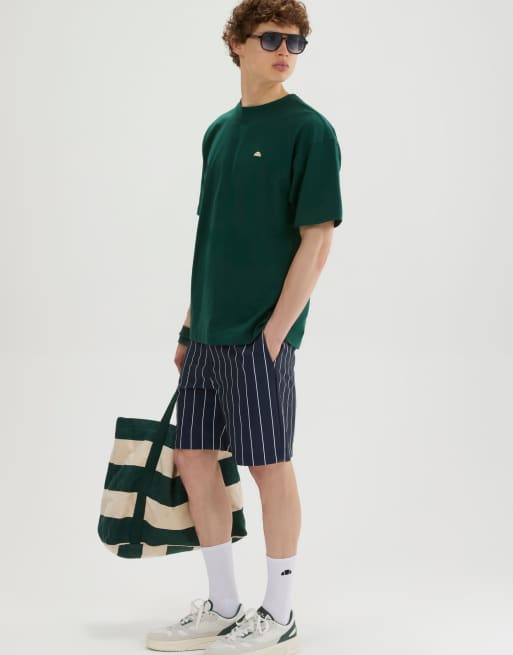 ellesse Oliva tee in dark green, 4 of 4