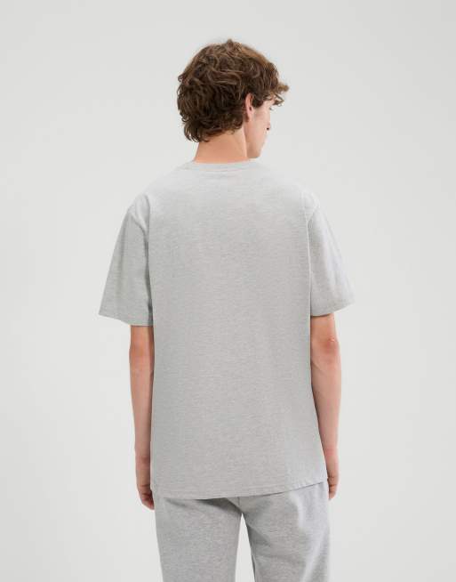 ellesse Ollio 2 short sleeve t-shirt in light grey marl, 2 of 4