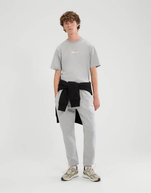 ellesse Ollio 2 short sleeve t-shirt in light grey marl, 4 of 4