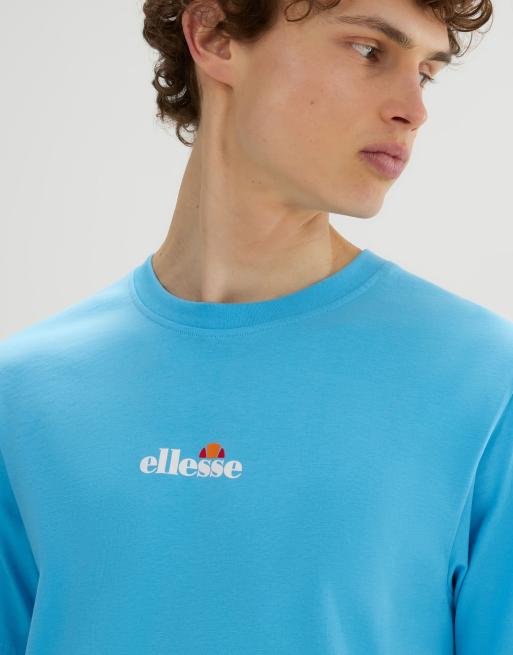ellesse Ollio 2 tee in blue, 2 of 4