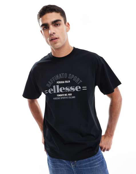 ellesse – Orroli – T-Shirt in Schwarz - view 1