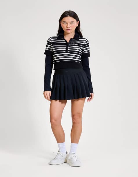 ellesse Ortegas tennis skort in black - view 1