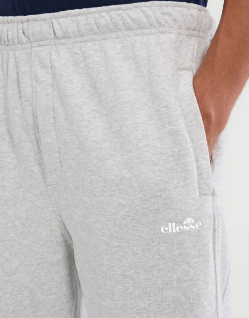 ellesse Orvinio jog pant in light grey marl, 3 of 4