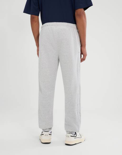 ellesse Orvinio jog pant in light grey marl, 4 of 4