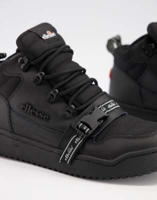 ellesse black trainers