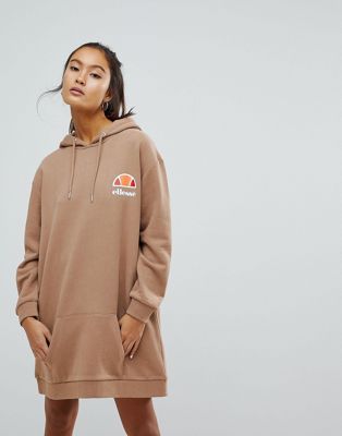 Ellesse Oversized Hoodie Dress With 