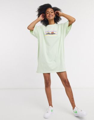 Ellesse oversized t-shirt dress with 