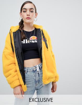 fluffy ellesse jumper