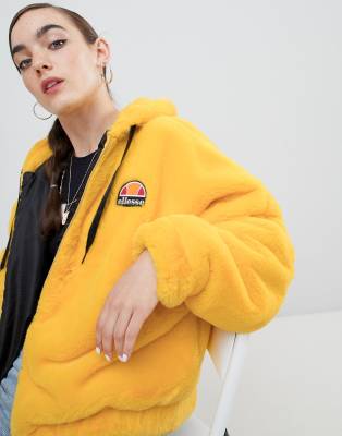 ellesse yellow jumper