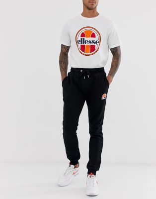 ellesse slim fit joggers