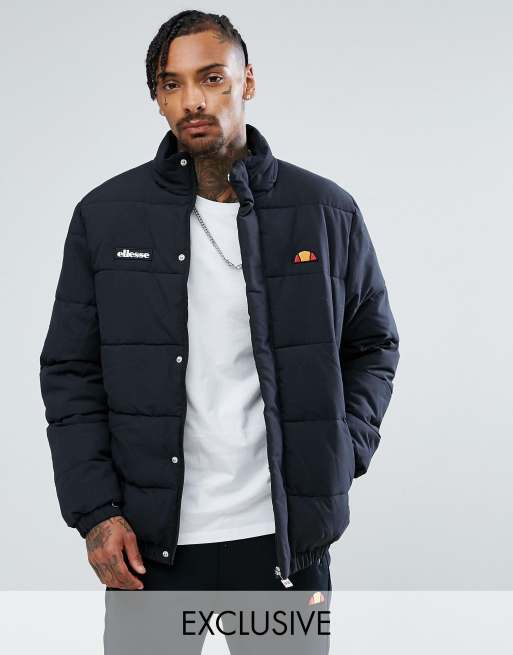 Ellesse coat shop black