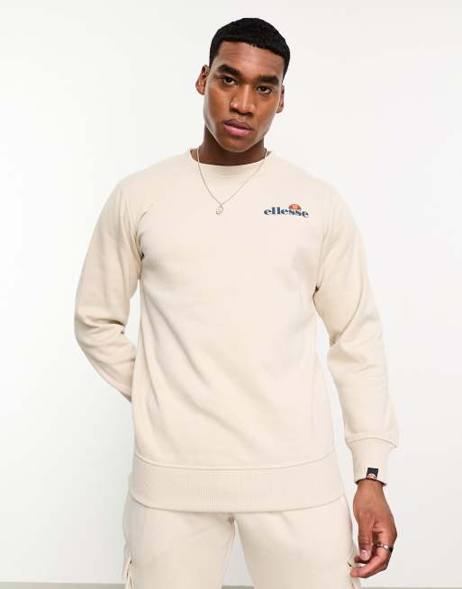 ellesse Paliano sweatshirt with back logo in stone | ASOS