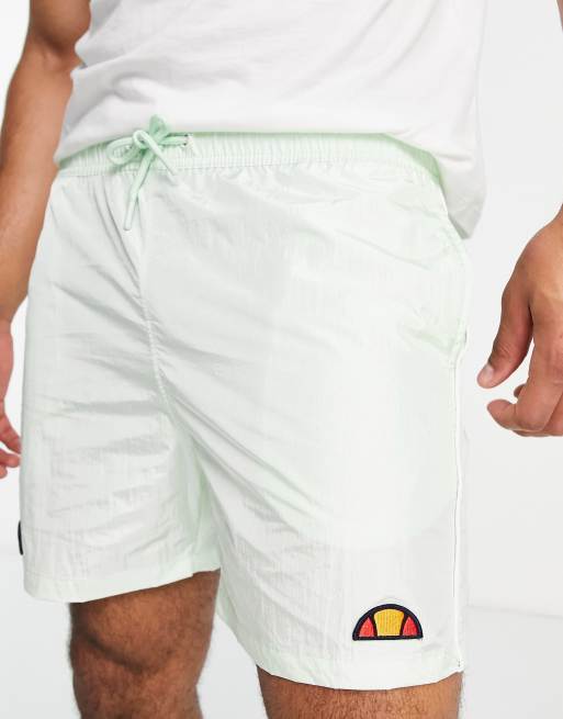 ellesse - Pantaloncini con profili a contrasto, colore verde