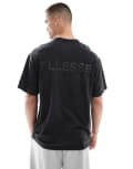 [ellesse] ellesse Parete t-shirt in black M BLACK