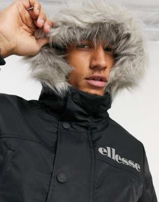 Ellesse parka fourrure new arrivals