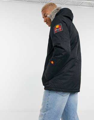 ellesse fur jacket