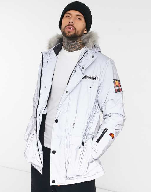 manteau fourrure ellesse