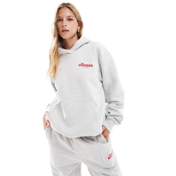 ellesse Paschi hoodie in grey ASOS