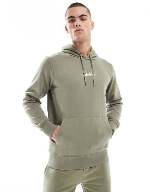 ellesse - Pershuta - Felpa con cappuccio kaki