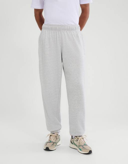 ellesse Pideura jog pant in light grey marl, 3 of 4