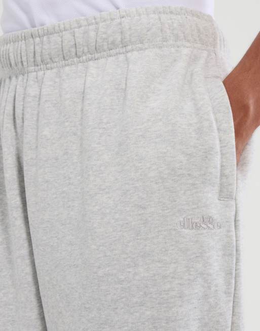 ellesse Pideura jog pant in light grey marl, 4 of 4