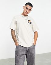 ellesse Liammo t-shirt with back print in navy | ASOS