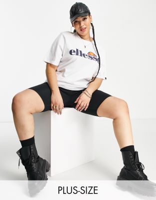 ellesse plus boyfriend t-shirt in white