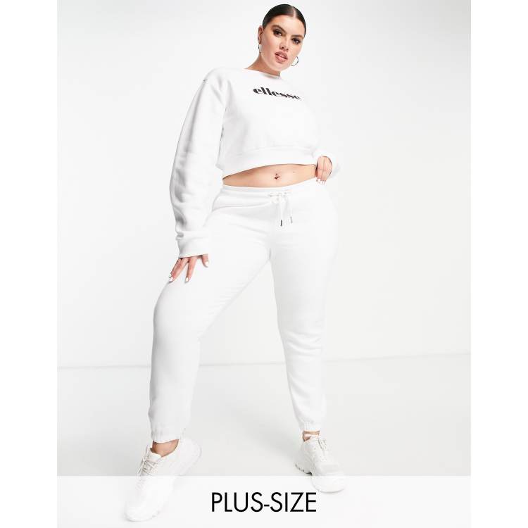 Cropped jumper and joggers sale